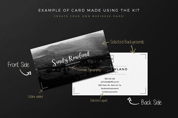 Business Card Creation Kit
