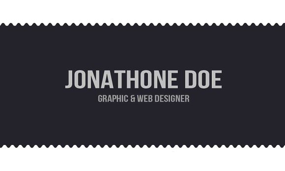 Business Card (2 version)