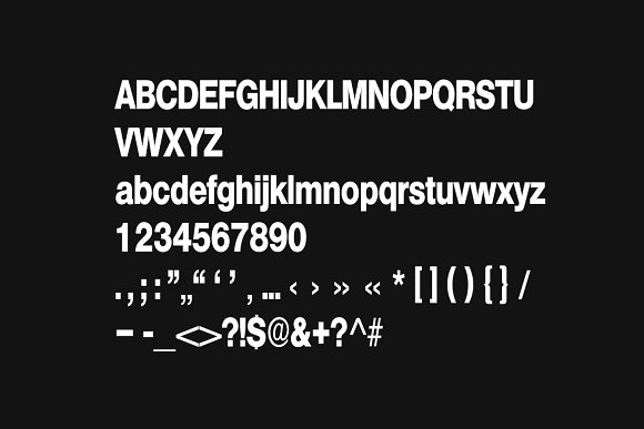 HEXA - Modern Display Typeface