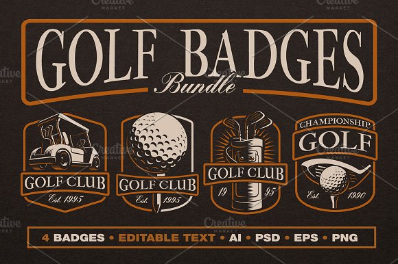 Golf Logo Templates