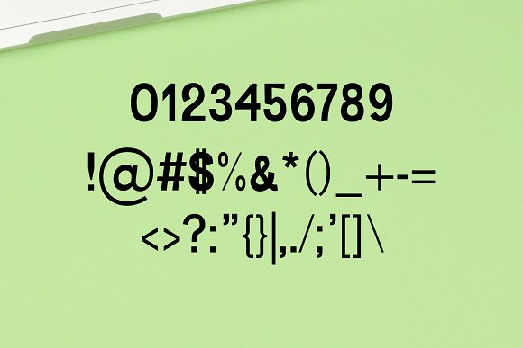 Fonzy Minimal Sans Serif 5 Font Pack
