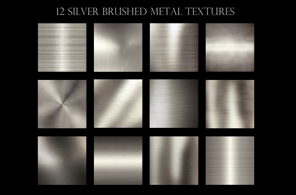 Metallic textures bundle