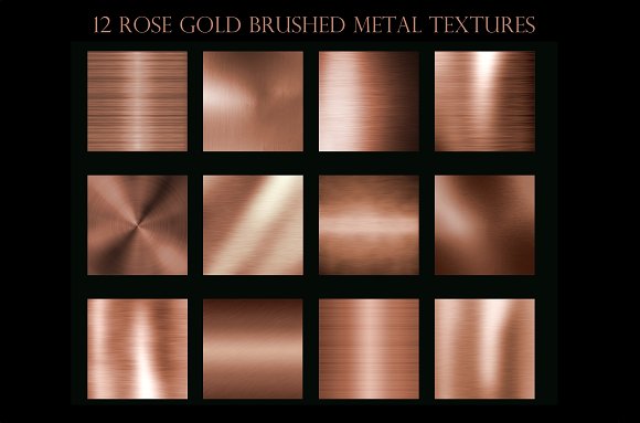 Metallic textures bundle