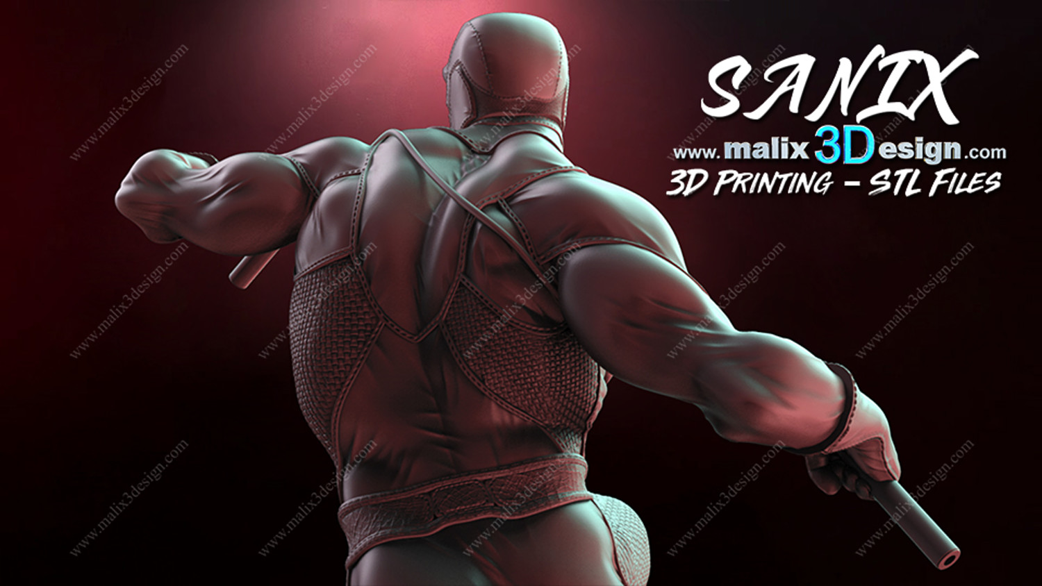 DAREDEVIL Model For 3D Printing