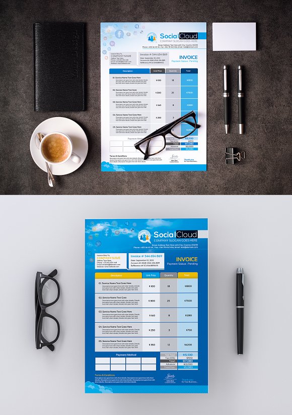 75% Off 13 Business Invoice Template