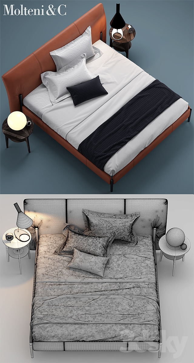 Bed molteni BEDS NICK