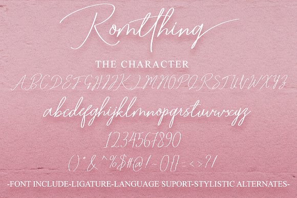 Romtthing Girl - Signature Stylish