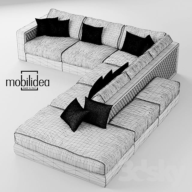 sofa mobilidea THOMAS Design Samuele Mazza