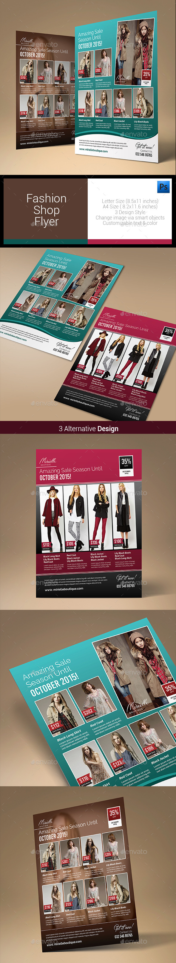  Fashion Shop Flyer 