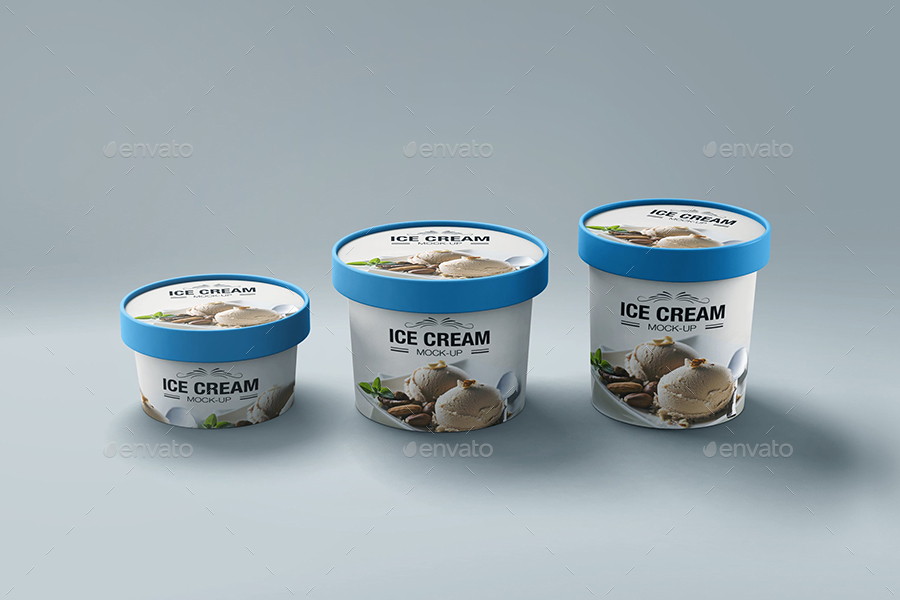  Ice Cream Cup Mock-up v4 