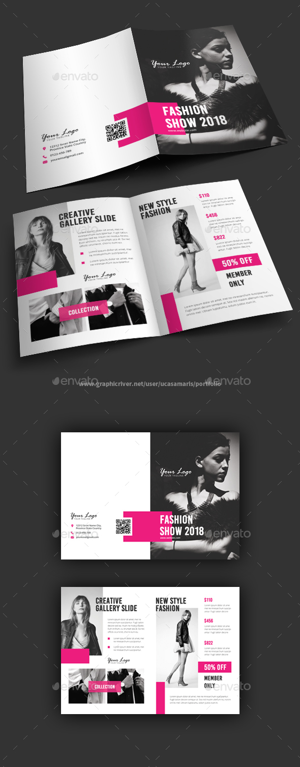  Fashion Bifold Brochure 