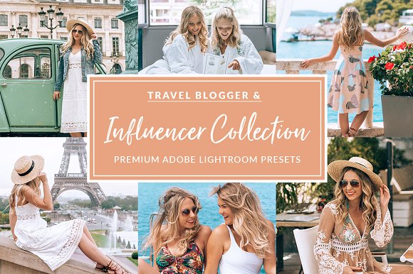The Travel Influencer Lightroom Pack
