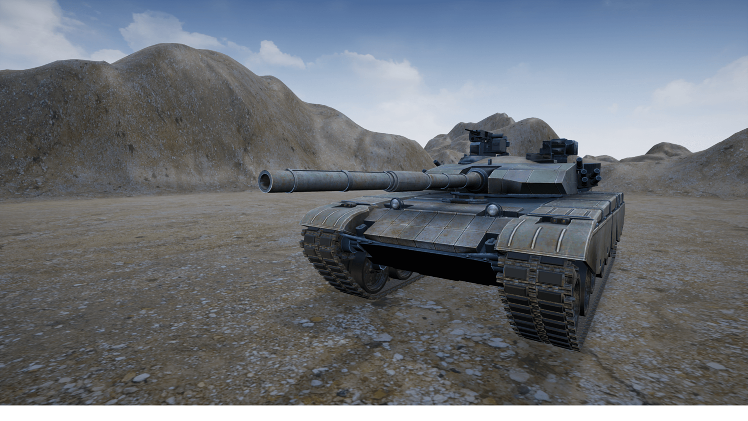 Main Battle Tanks Pack for UE4