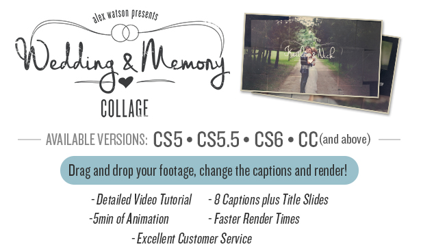  Wedding & Memory Collage 