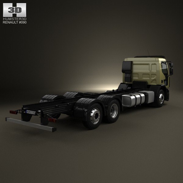 Renault D Wide Chassis Truck 2013