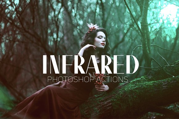 12 Infrared IR Photoshop Actions