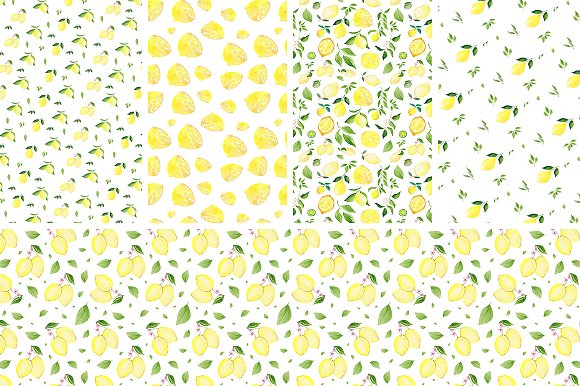 Lemons & Limes Watercolor Collection