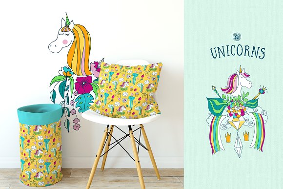 Unicorns Illustrations