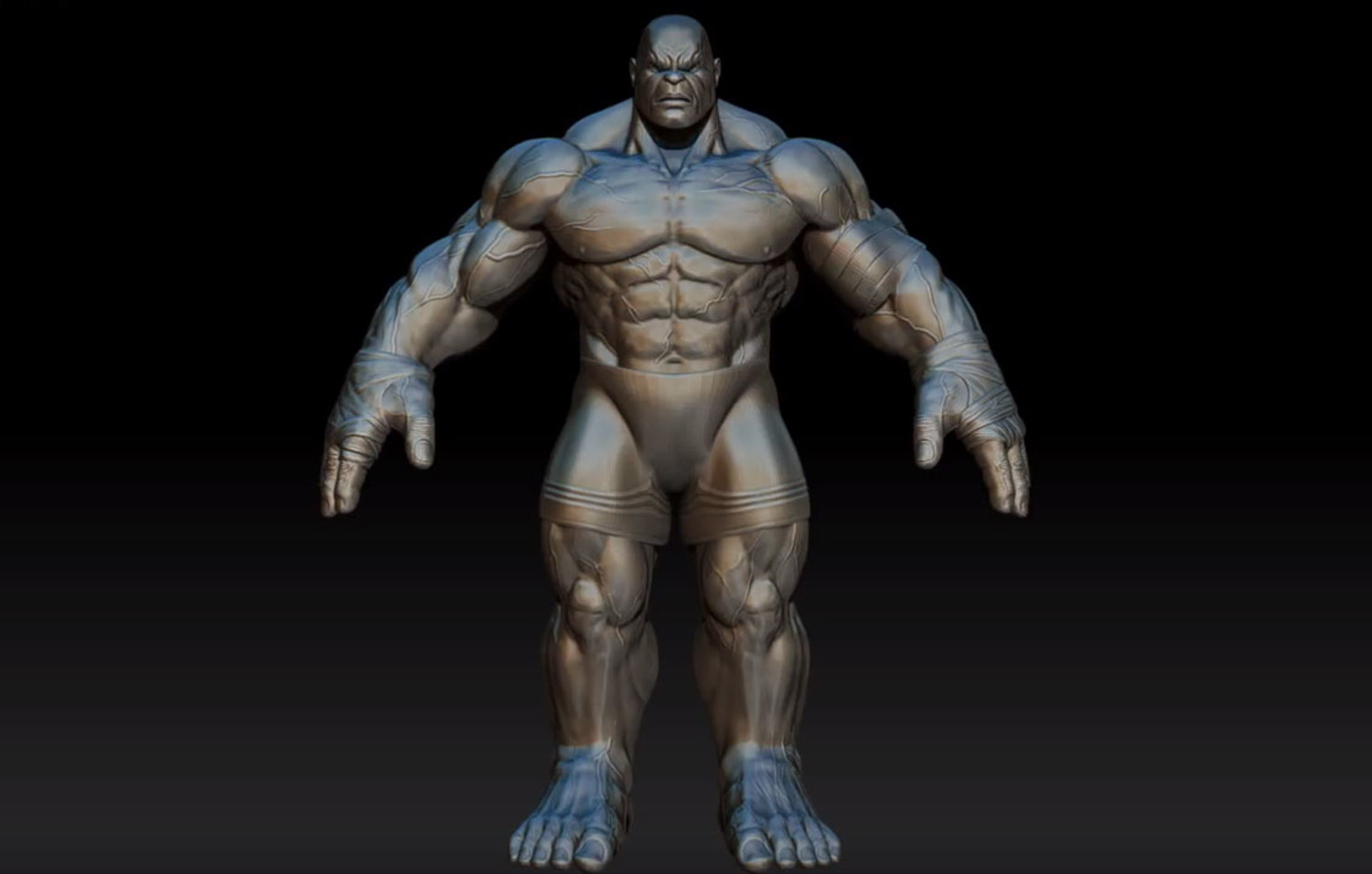 Hulk En Vol.1: Body Modeling