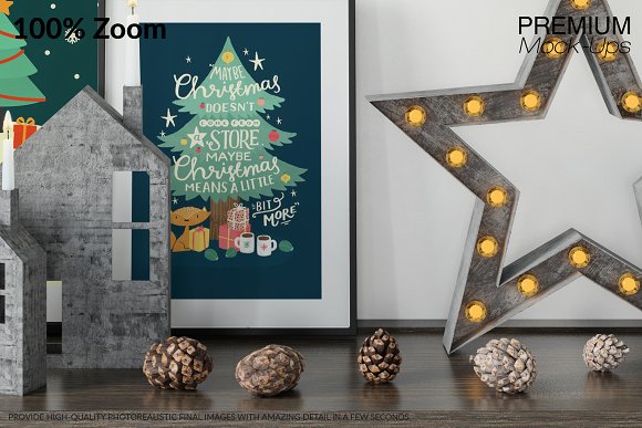Christmas Frames & Wall Set