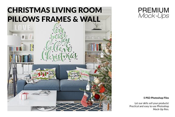 Christmas Living Room Set