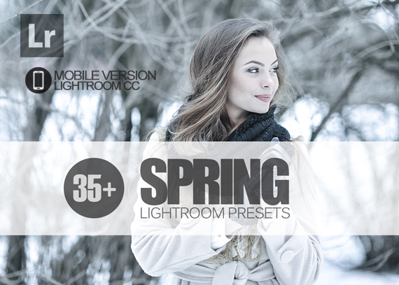 35+ Spring Lightroom Mobile bundle (Presets for Lightroom Mobile CC) 