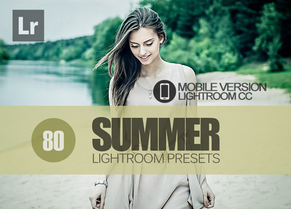 80 Summer Lightroom Mobile bundle (Presets for Lightroom Mobile CC) 