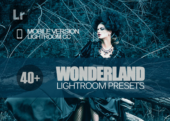 40+ Wonderland Lightroom Mobile bundle (Presets for Lightroom Mobile C 