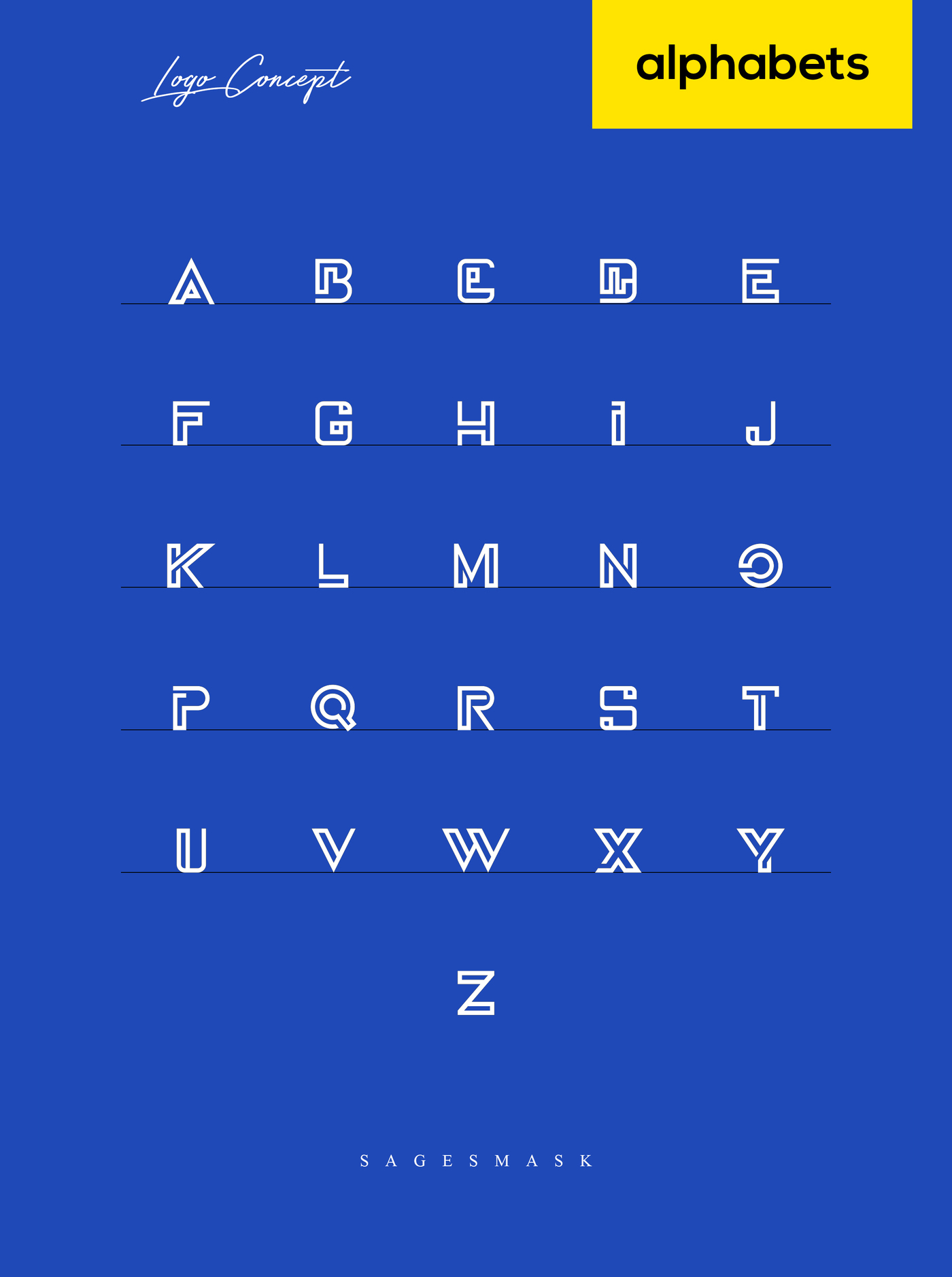 A - Z Logo - alphabet Pack 