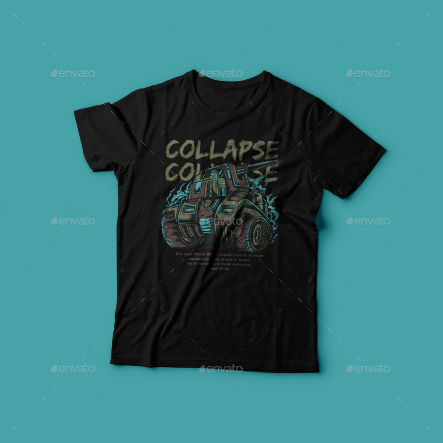  Collapse T-Shirt Design 