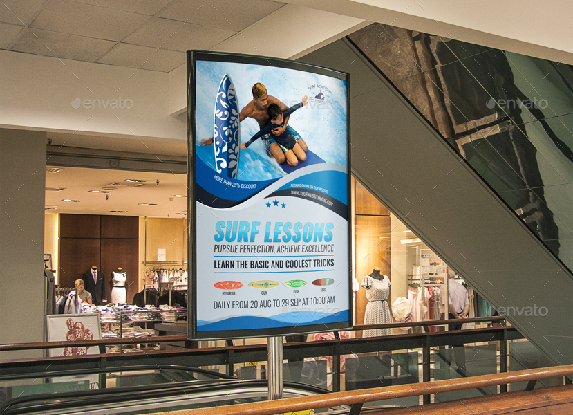  Surf Sport Training Advertising Bundle 