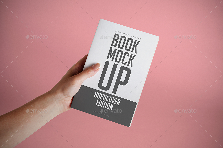  Softcover Book Mock-up 