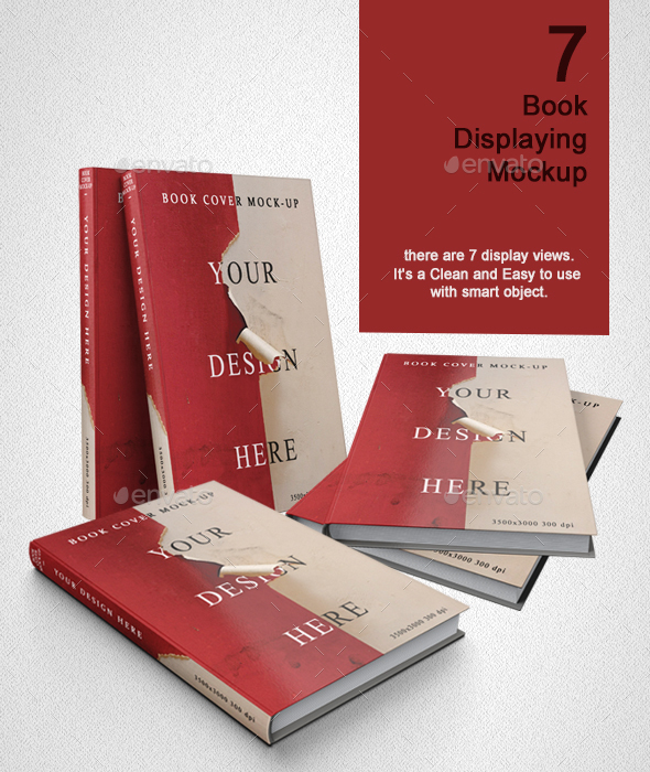  Book Mock up - 7 Model 