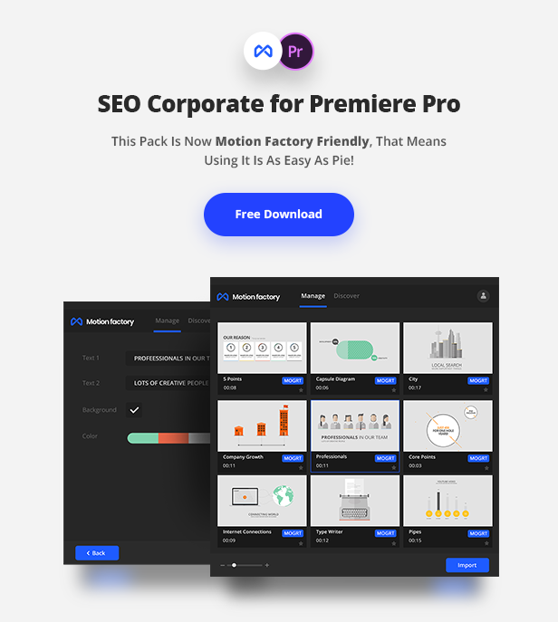  SEO Corporate Typography Pack for Premiere Pro 