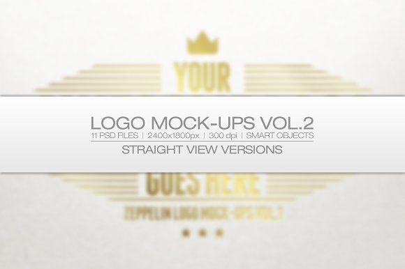 Logo Mock-ups Vol.2