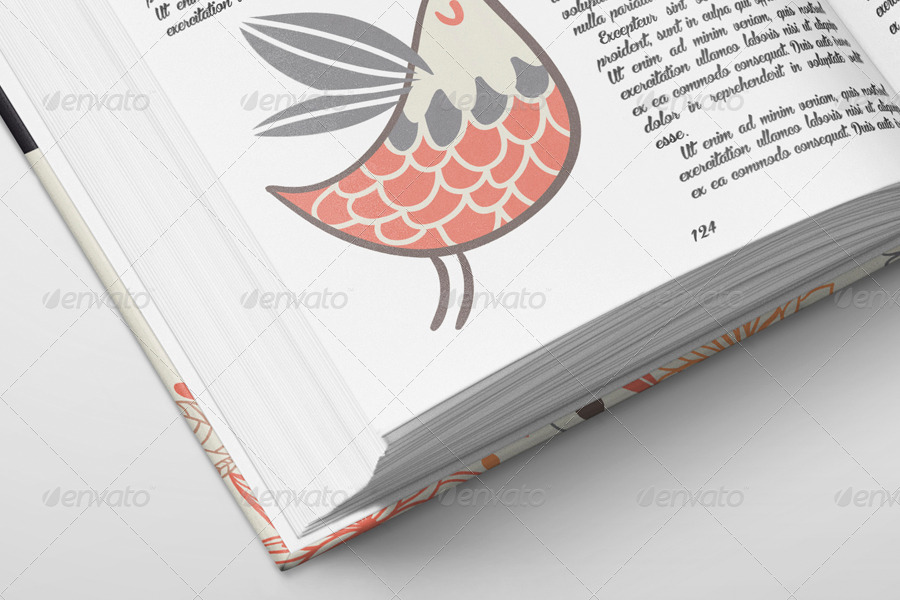 دانلود موکاپ کتاب