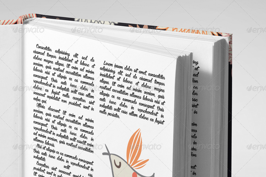 دانلود موکاپ کتاب