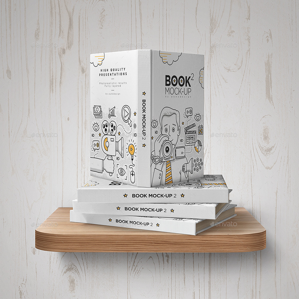 دانلود موکاپ کتاب