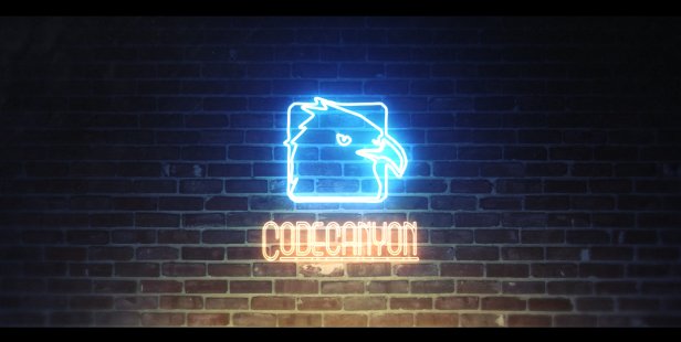  Neon Logo Reveal 