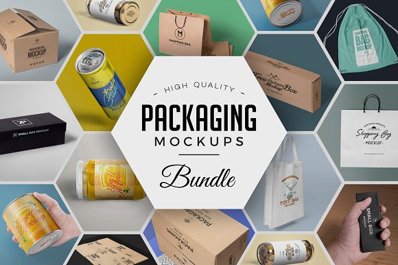 79 Amazing Packaging Mockups Bundle