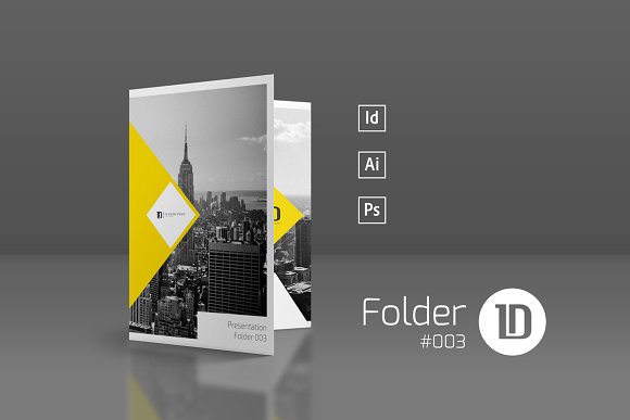 Presentation Folder Template 003