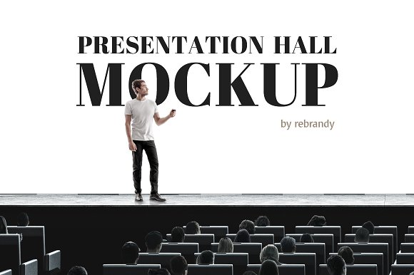 Presentation Hall Mockup
