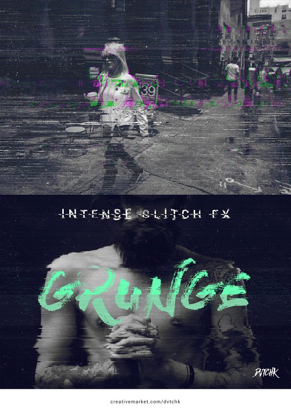 Grunge | Glitch Photo FX