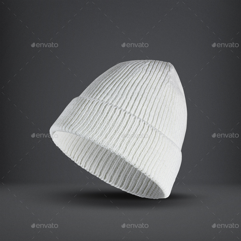 Knitted Hat Mock-Up