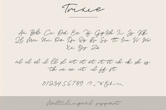 Trixie Script - 3 Weights