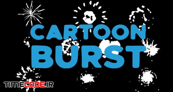  Cartoon Burst Elements and SFX 