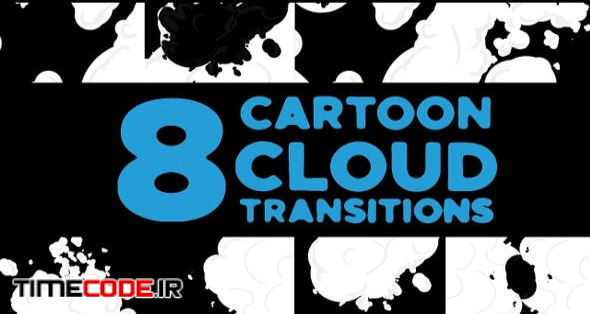  Cartoon Cloud Transitions 