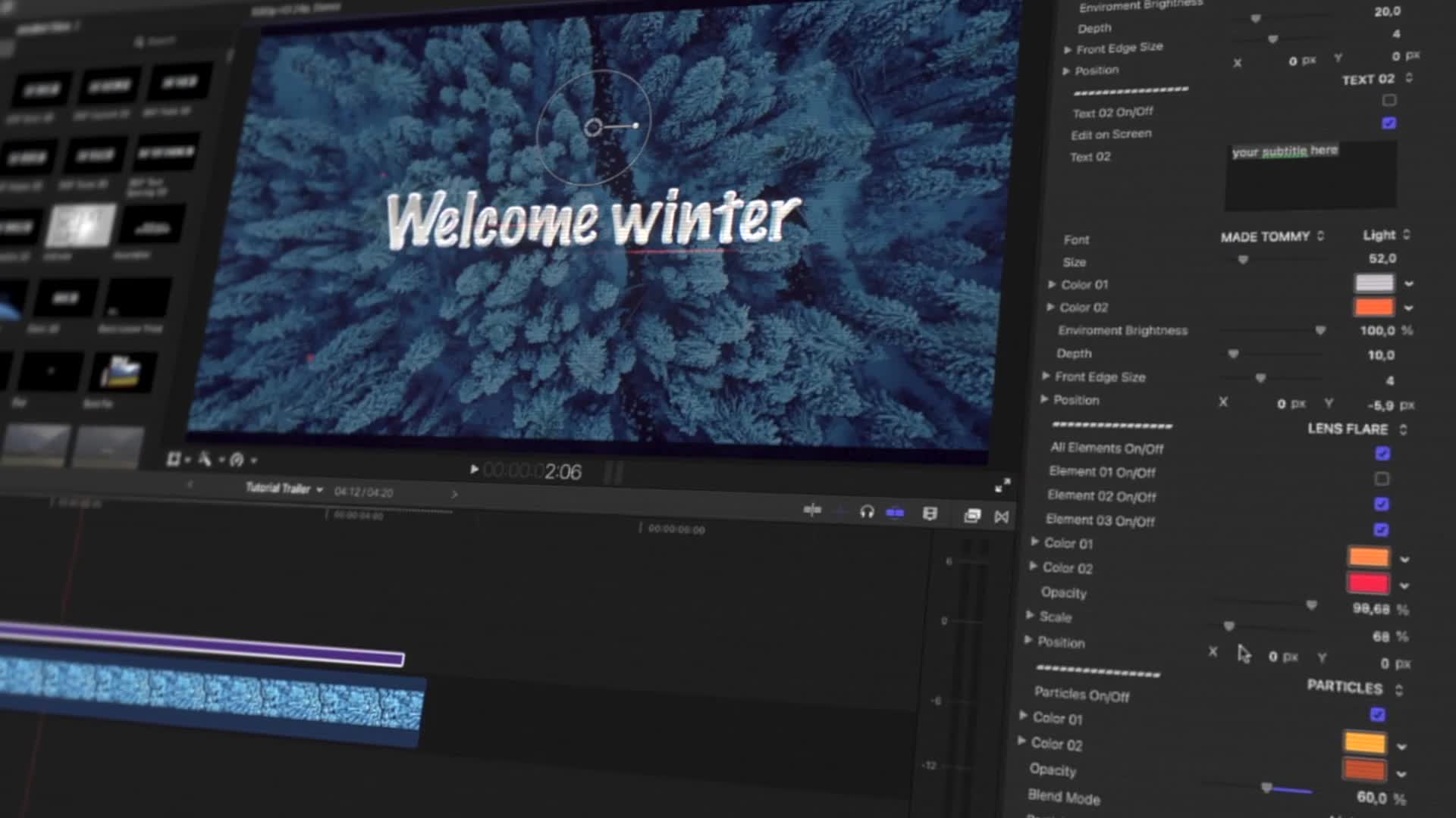  Ultimate 3D Titles for FCPX 