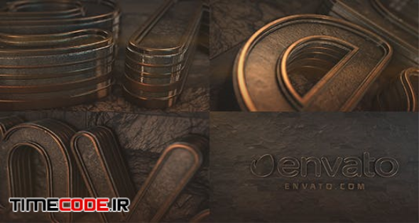 Dark Logo Reveal Element 3D