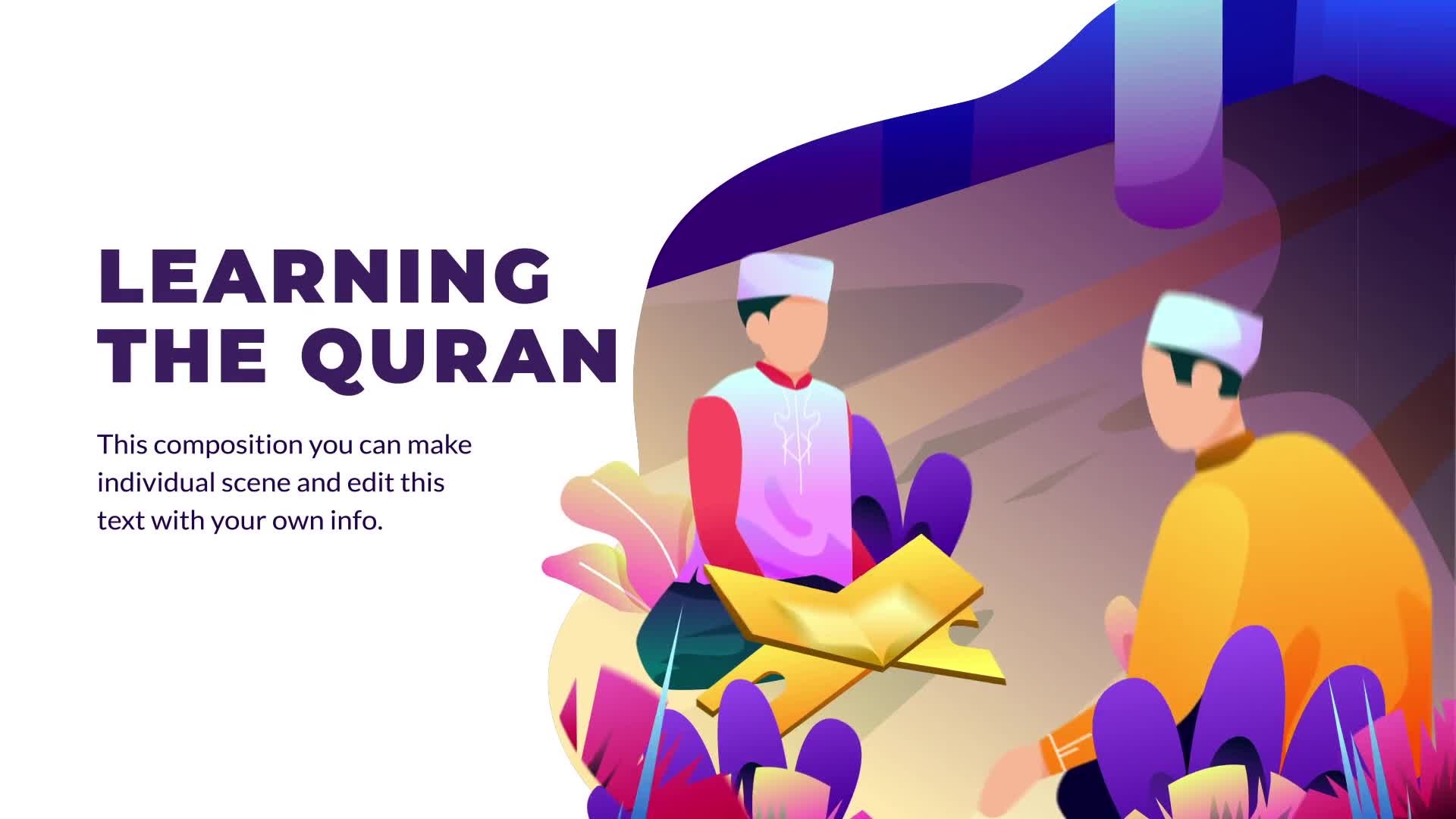  Ramadan Mubarak Animation | After Effects 